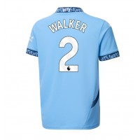 Manchester City Kyle Walker #2 Hjemmedrakt 2024-25 Kortermet